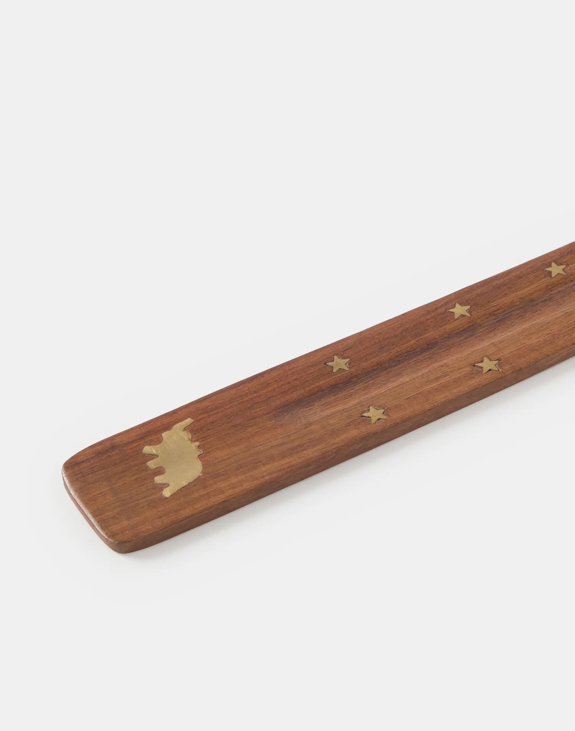 Porta-incenso em madeira elefante