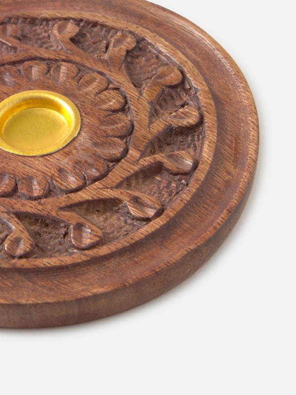 Porta-incenso em cone redondo Porta-incenso em cone redondo