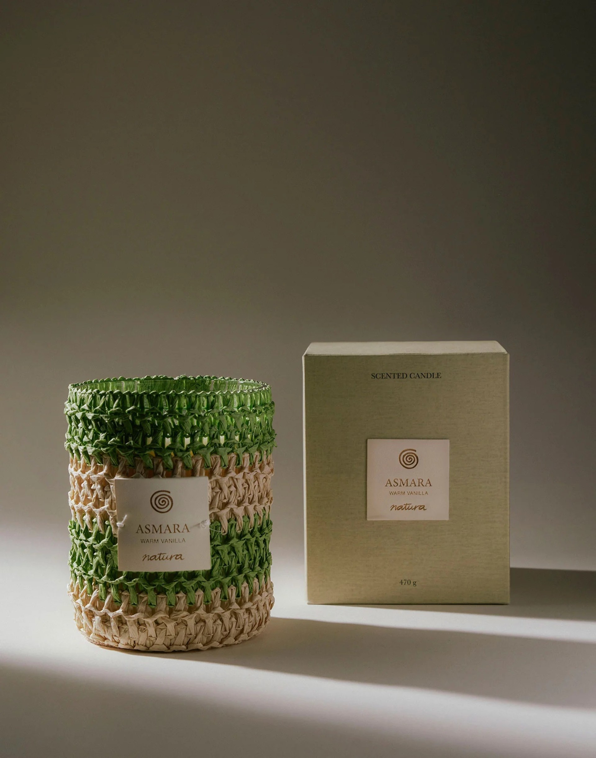 Vela de rafia Asmara