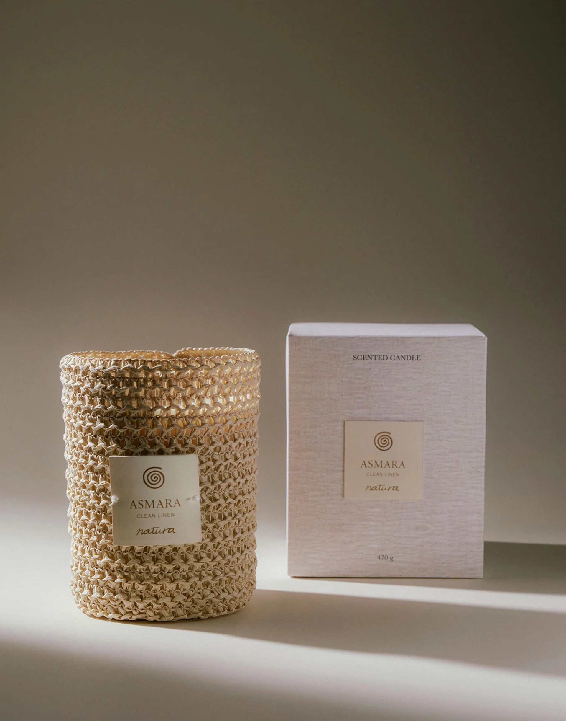 Vela de rafia Asmara