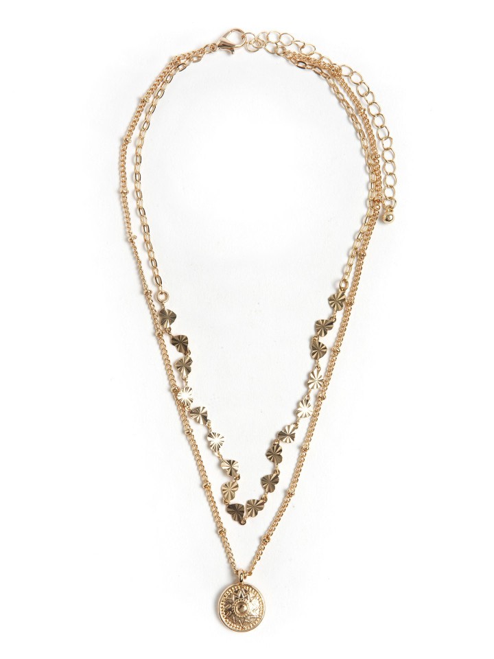 Colar Curto Dourado