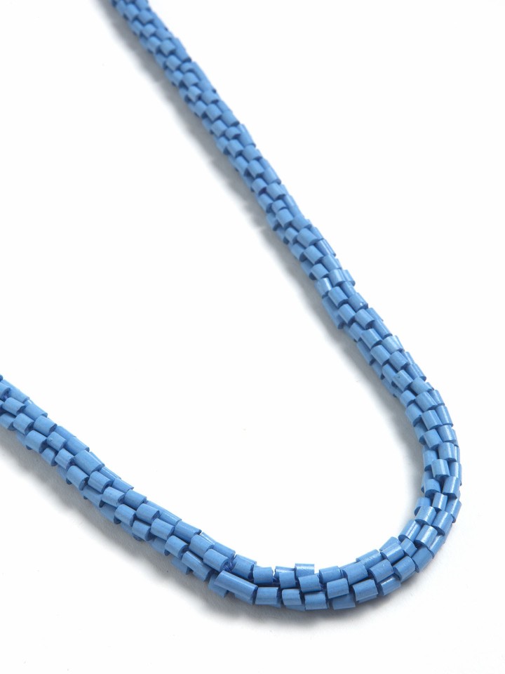 Colar Missangas Azul