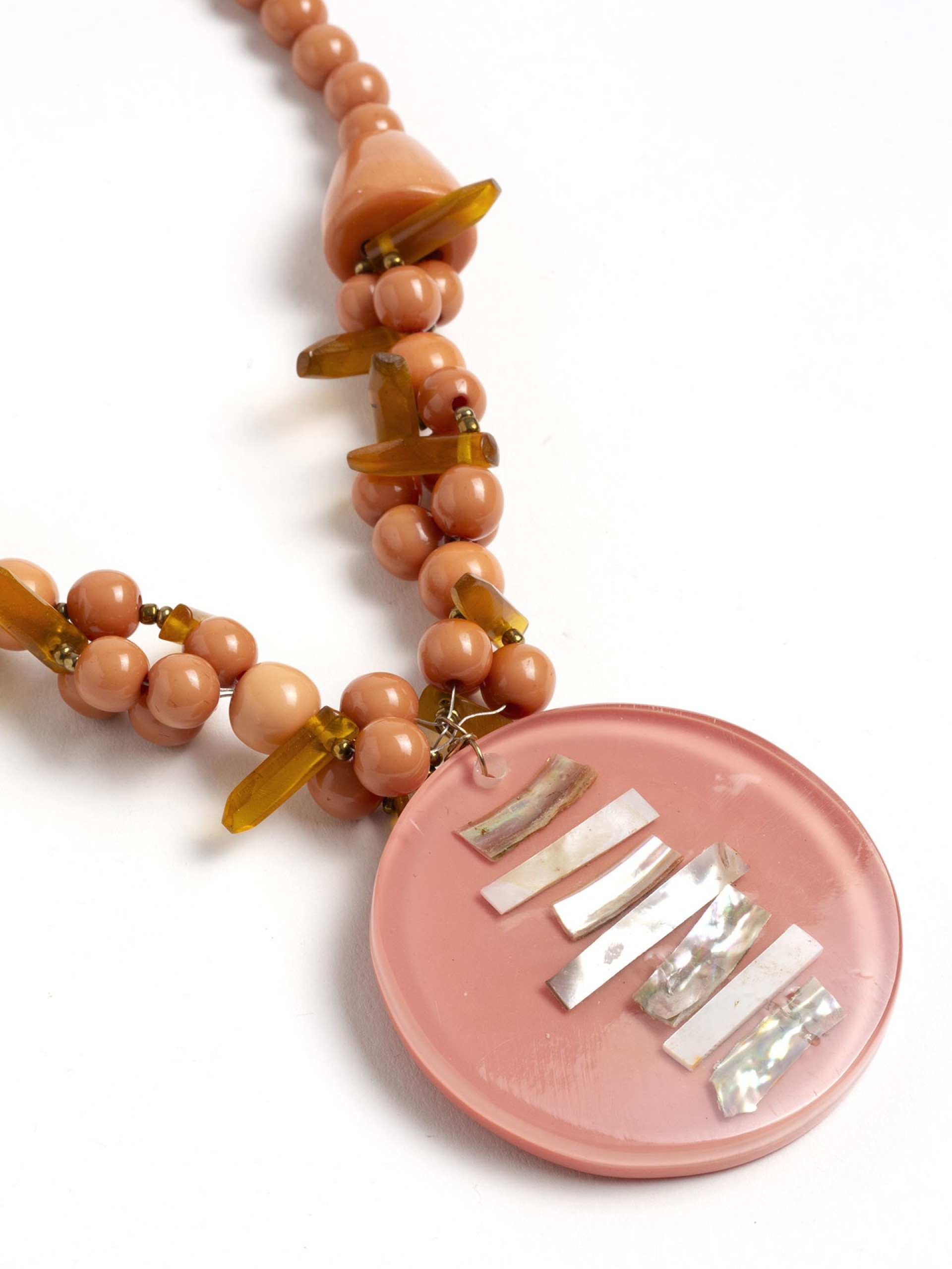 Colar Curto Light Pink