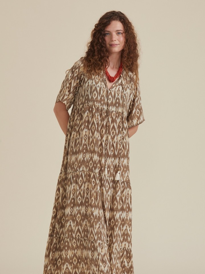 Vestido Comprido Batique Beije