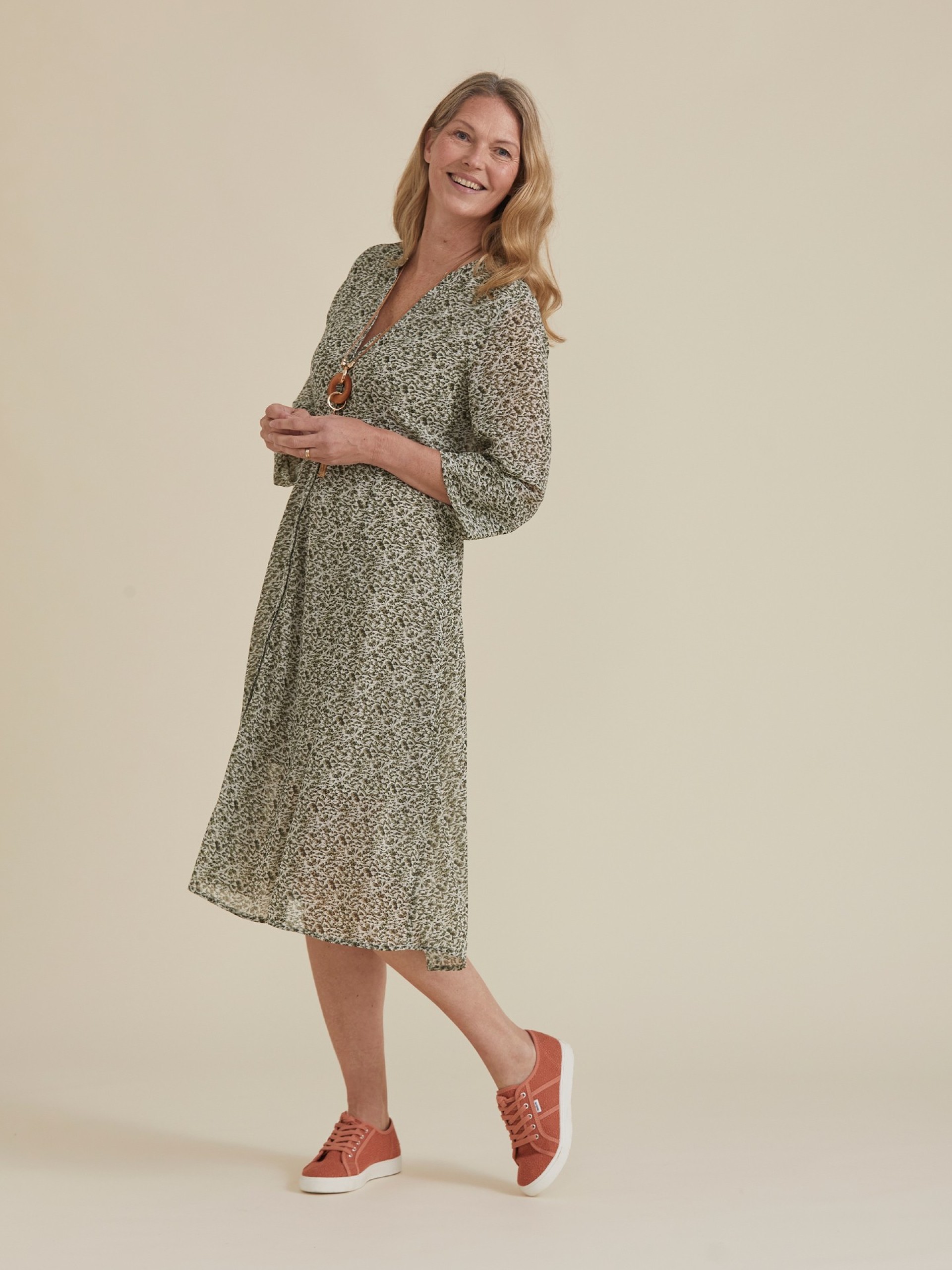 Vestido Camiseiro Floral