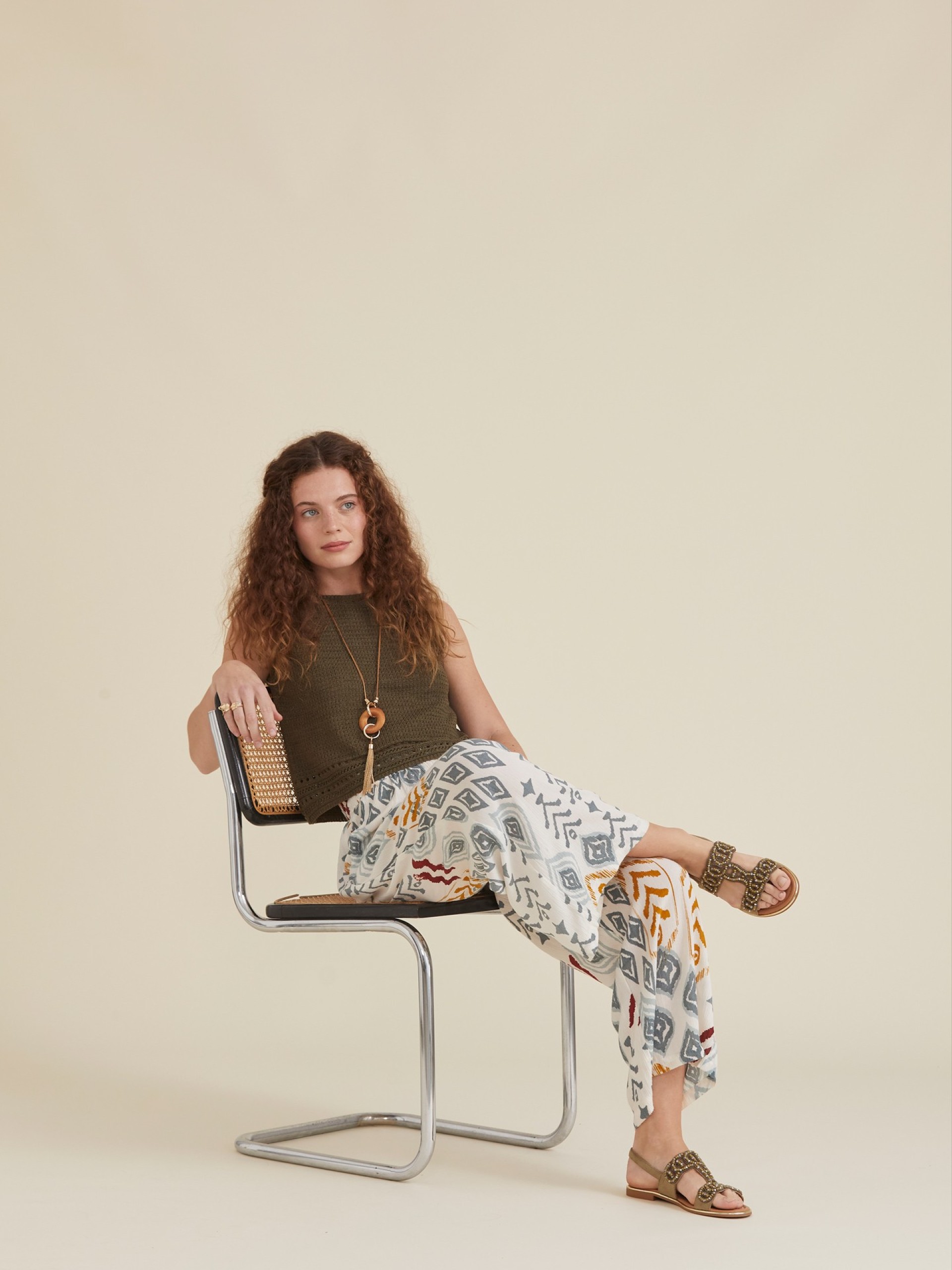 Calca Direito Estampada