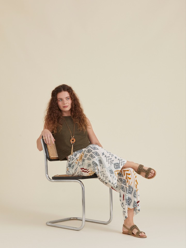 Calca Direito Estampada