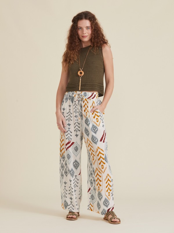 Calca Direito Estampada