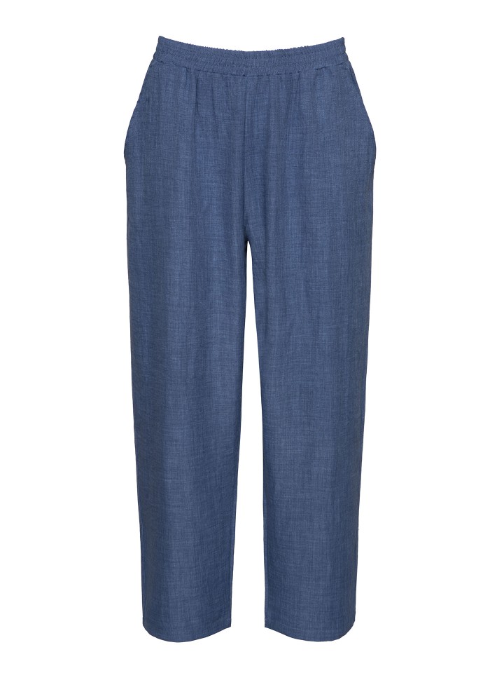 Calcas Jogger Solidas Azul