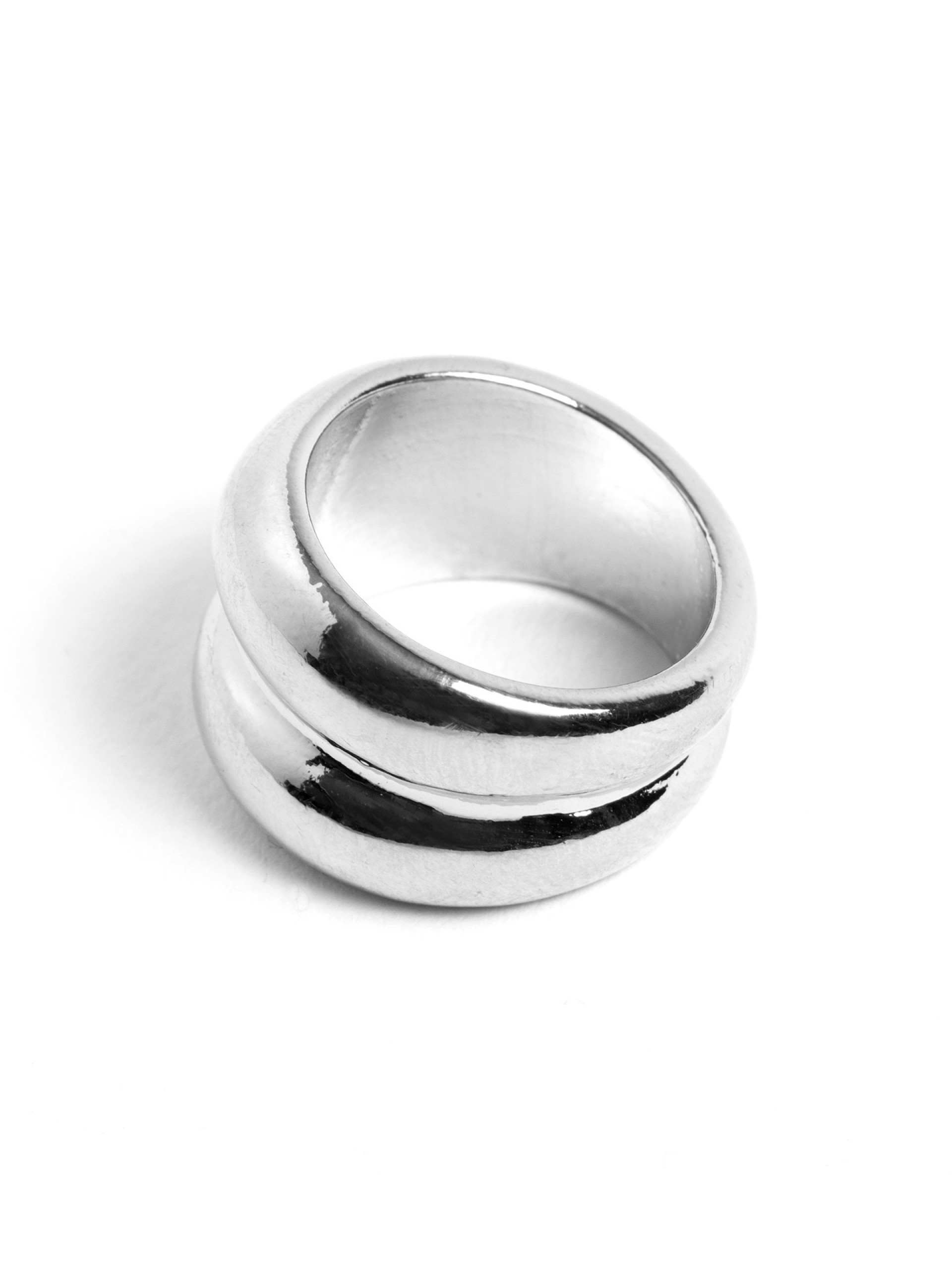 Anel Classico Prateado