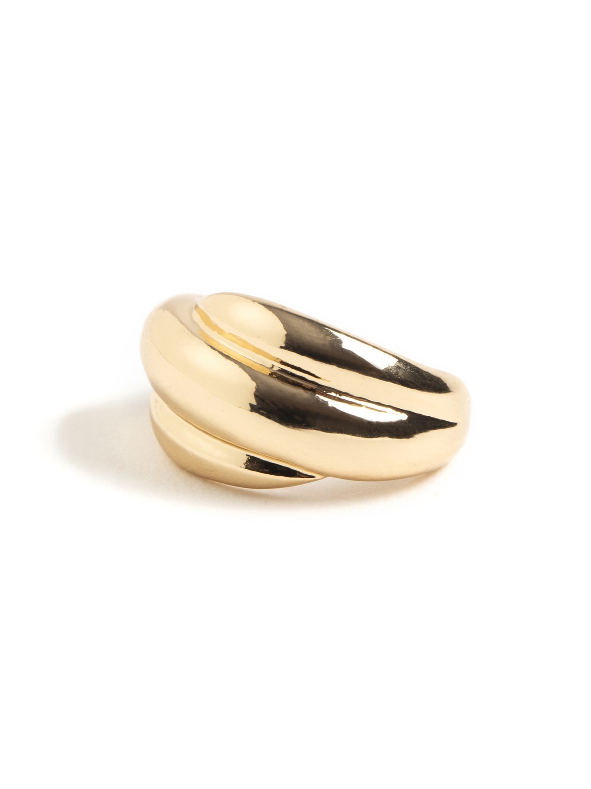 Anel Classico Dourado