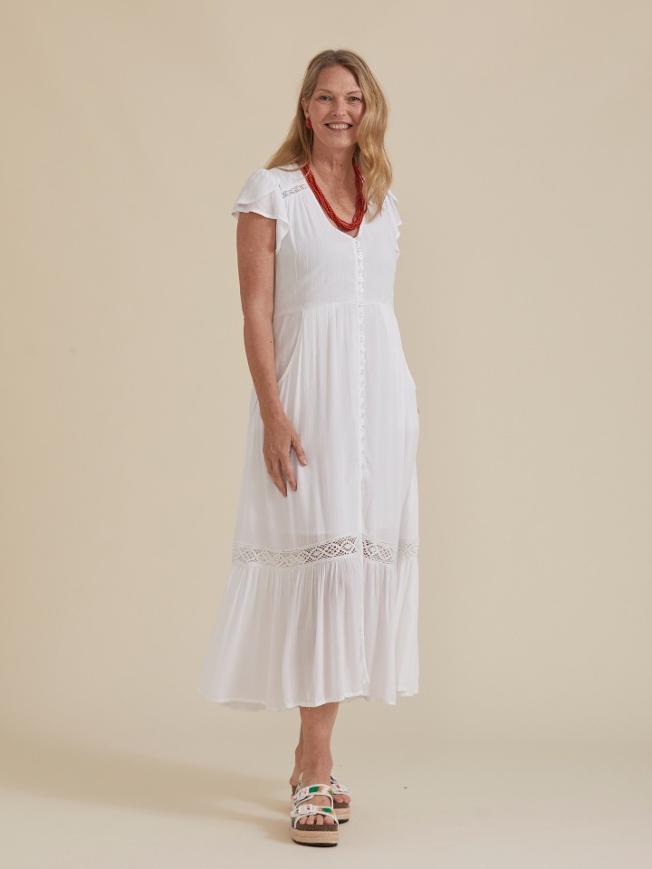 Vestido Comprido Branco