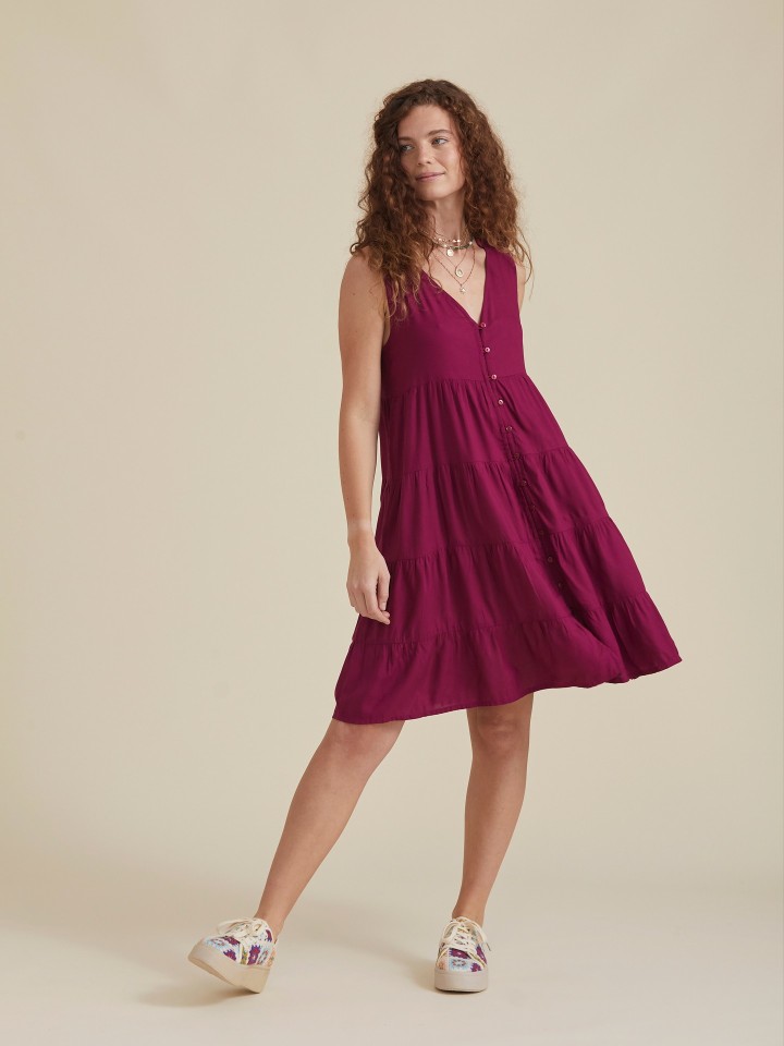 Vestido Curto Solido