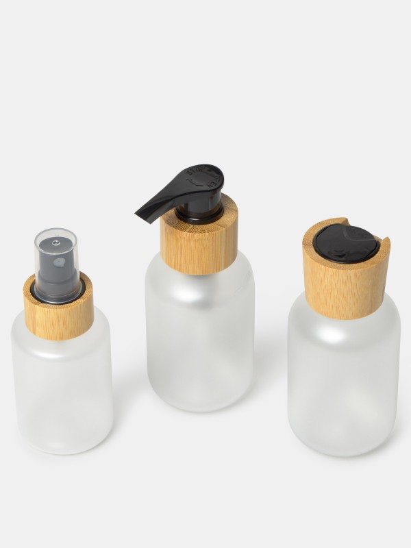 Conjunto de 3 garrafas de viagem