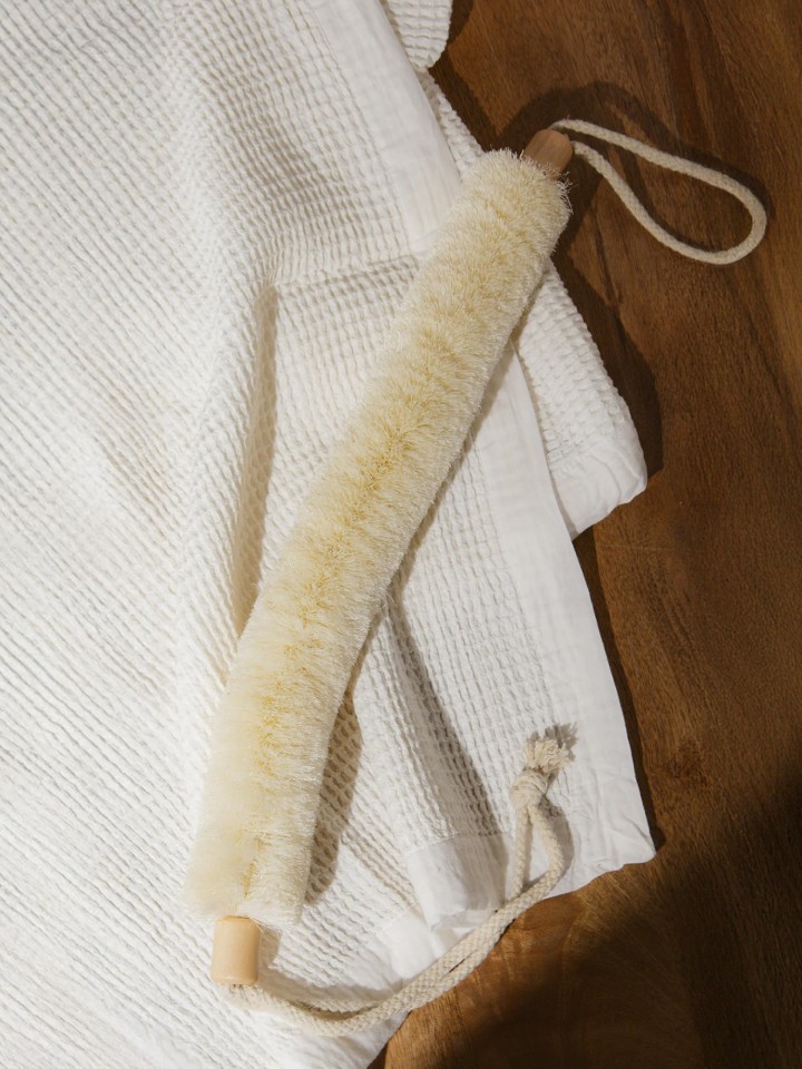 Esponja de costas de sisal