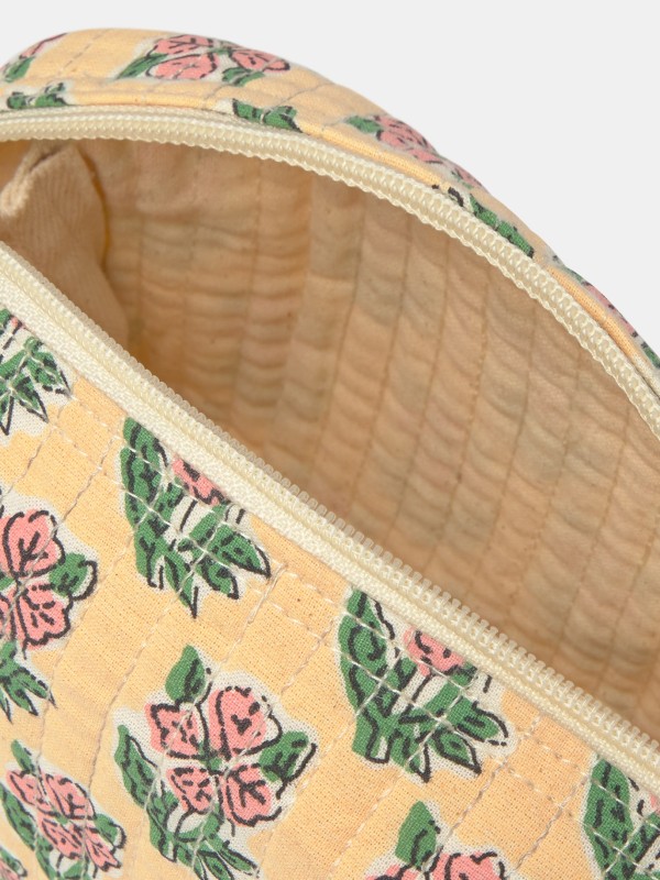 Bolsa grande de higiene Flores