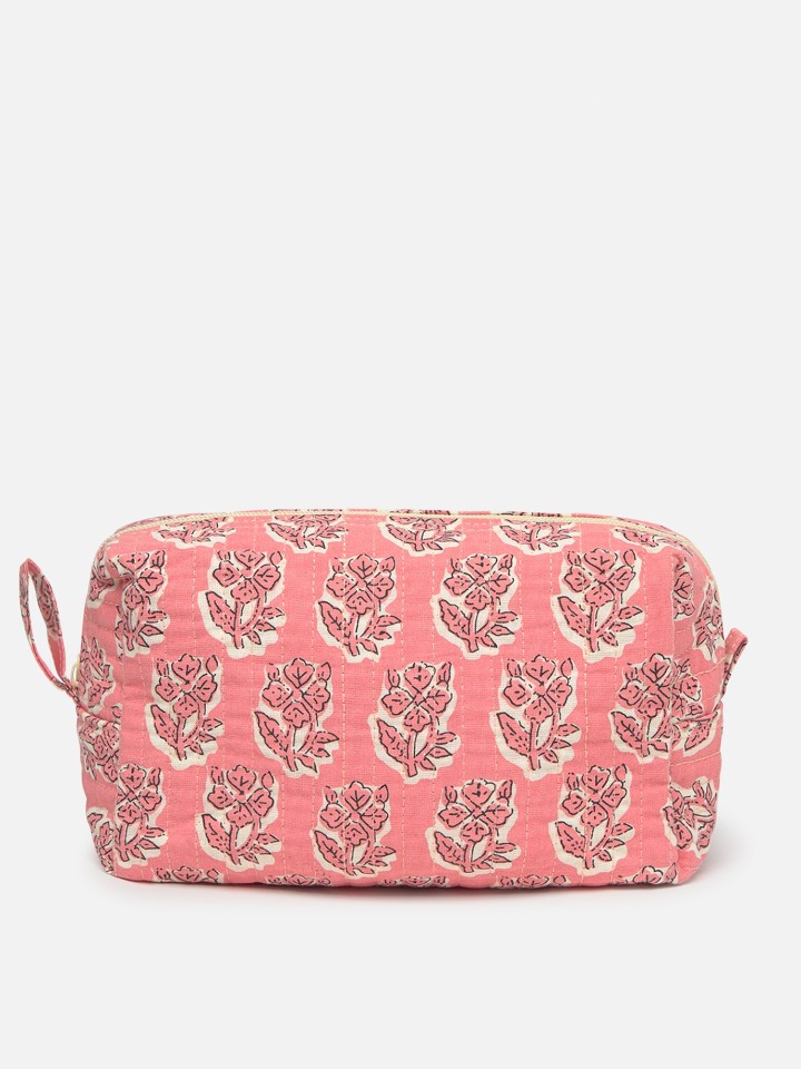 Bolsa grande de higiene Flores