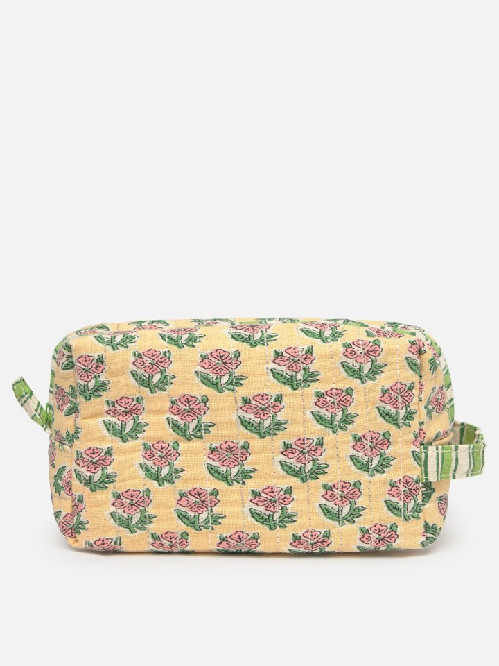 Bolsa pequena de higiene Flores