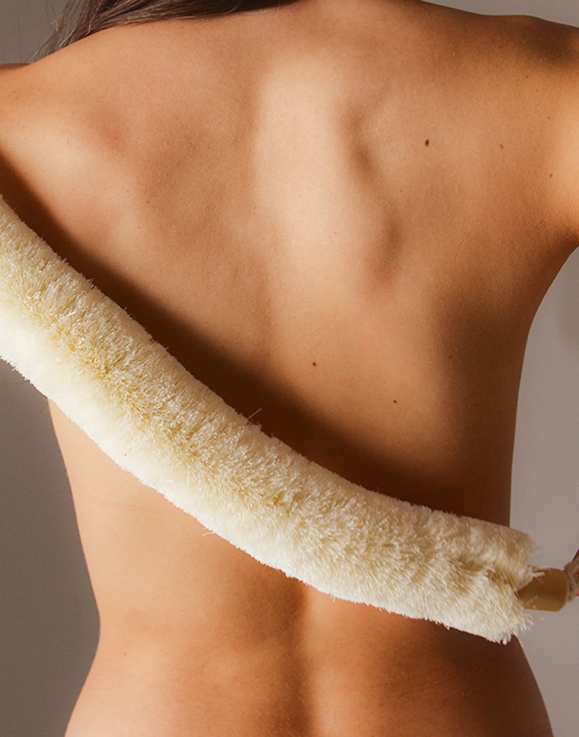 Esponja de costas de sisal