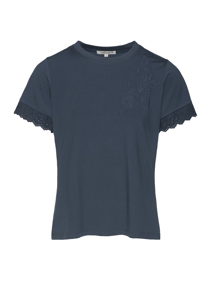 T-shirt com Bordados