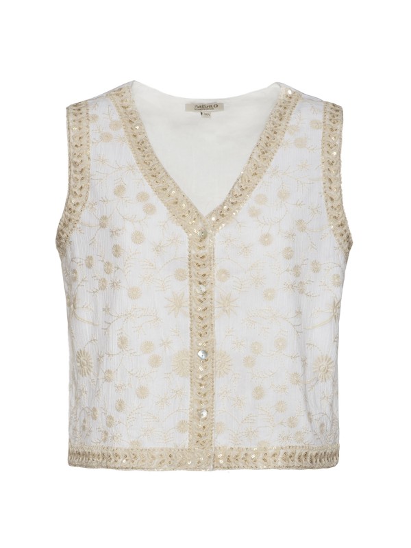 Colete Bordado Boho Colete Bordado Boho