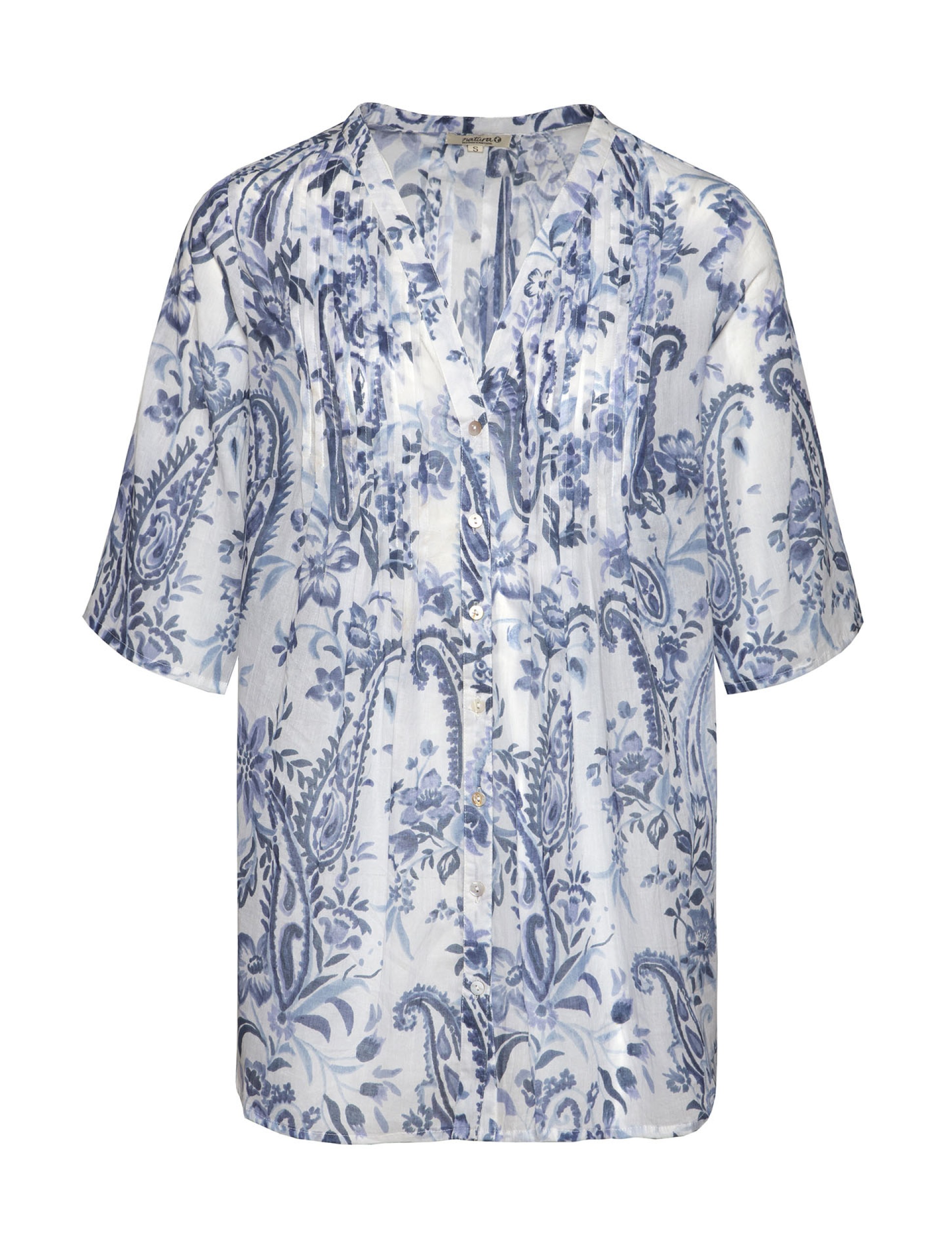 Tunica em Algodao Estampado