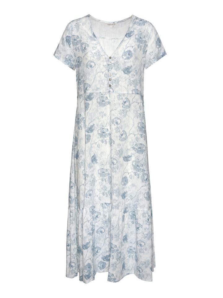 Vestido Comprido Floral