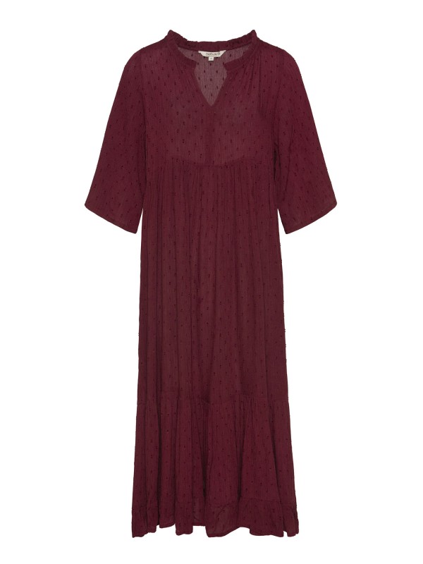 Vestido Midi Bordo Vestido Midi Bordo