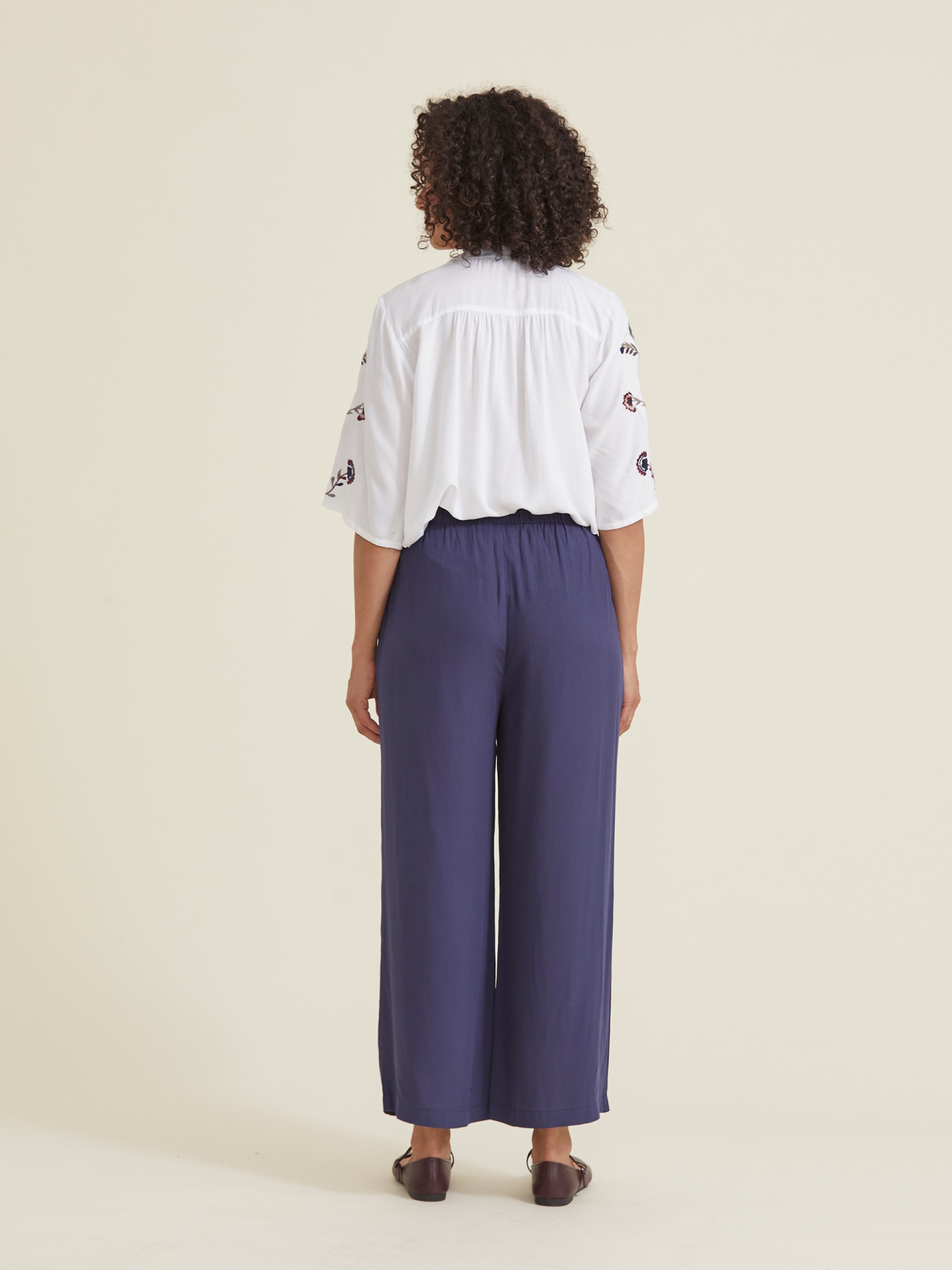 Calcas Solidas Azuis