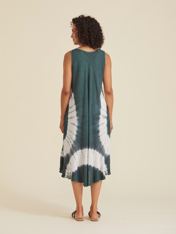 Vestido Midi Tie Dye Vestido Midi Tie Dye