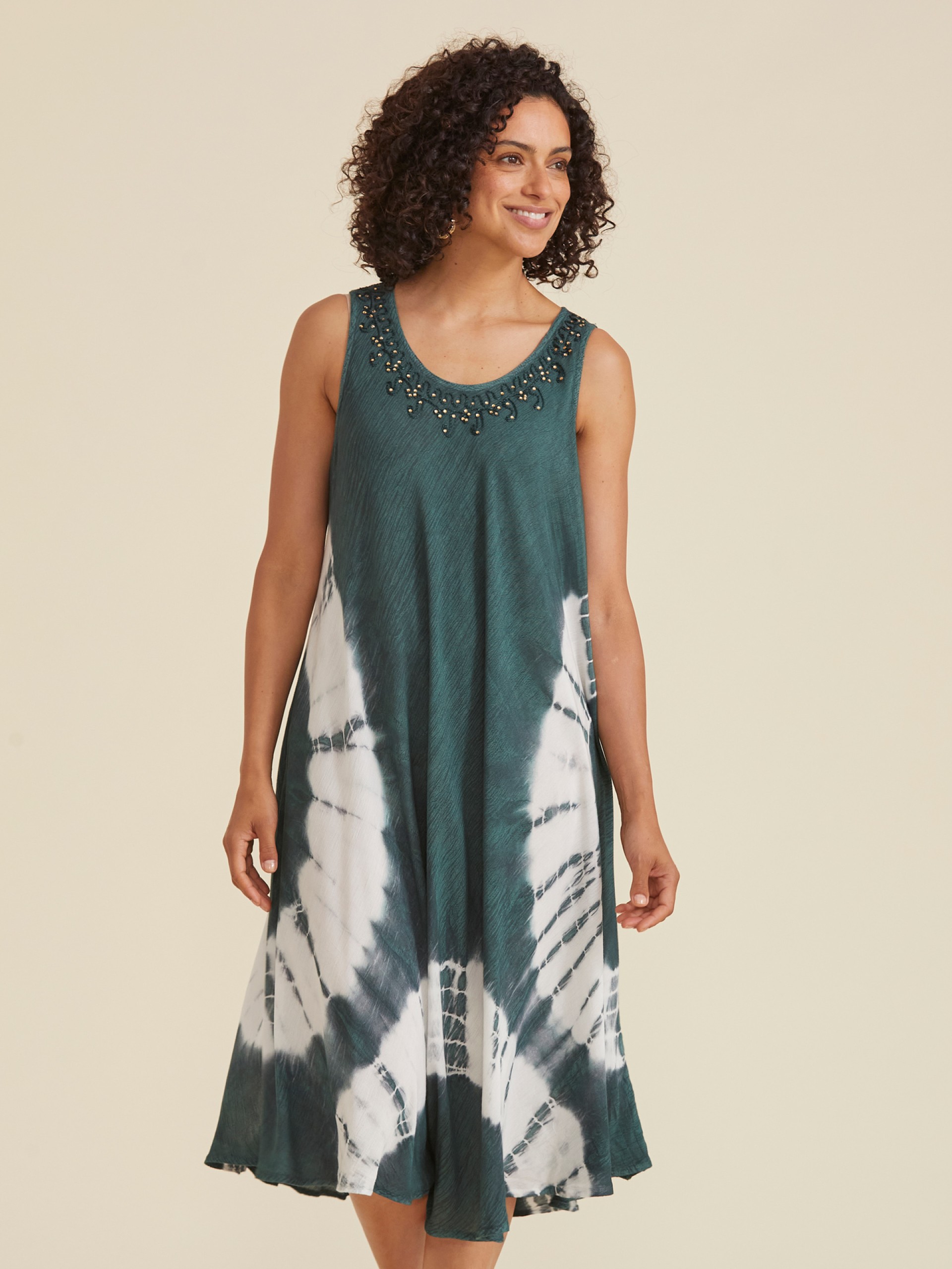 Vestido Midi Tie Dye