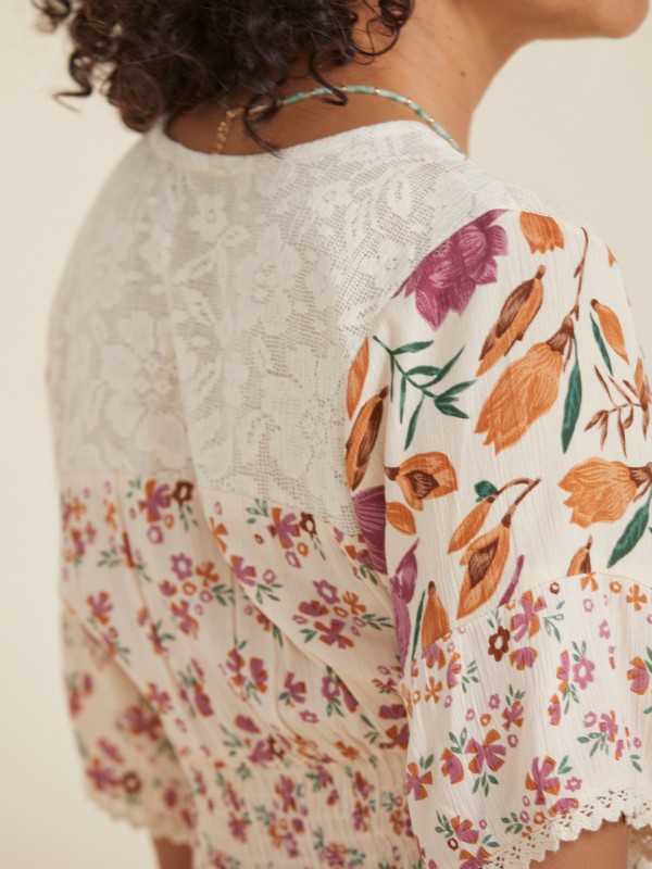 Vestido Comprido Floral Estilo Boho Romantico