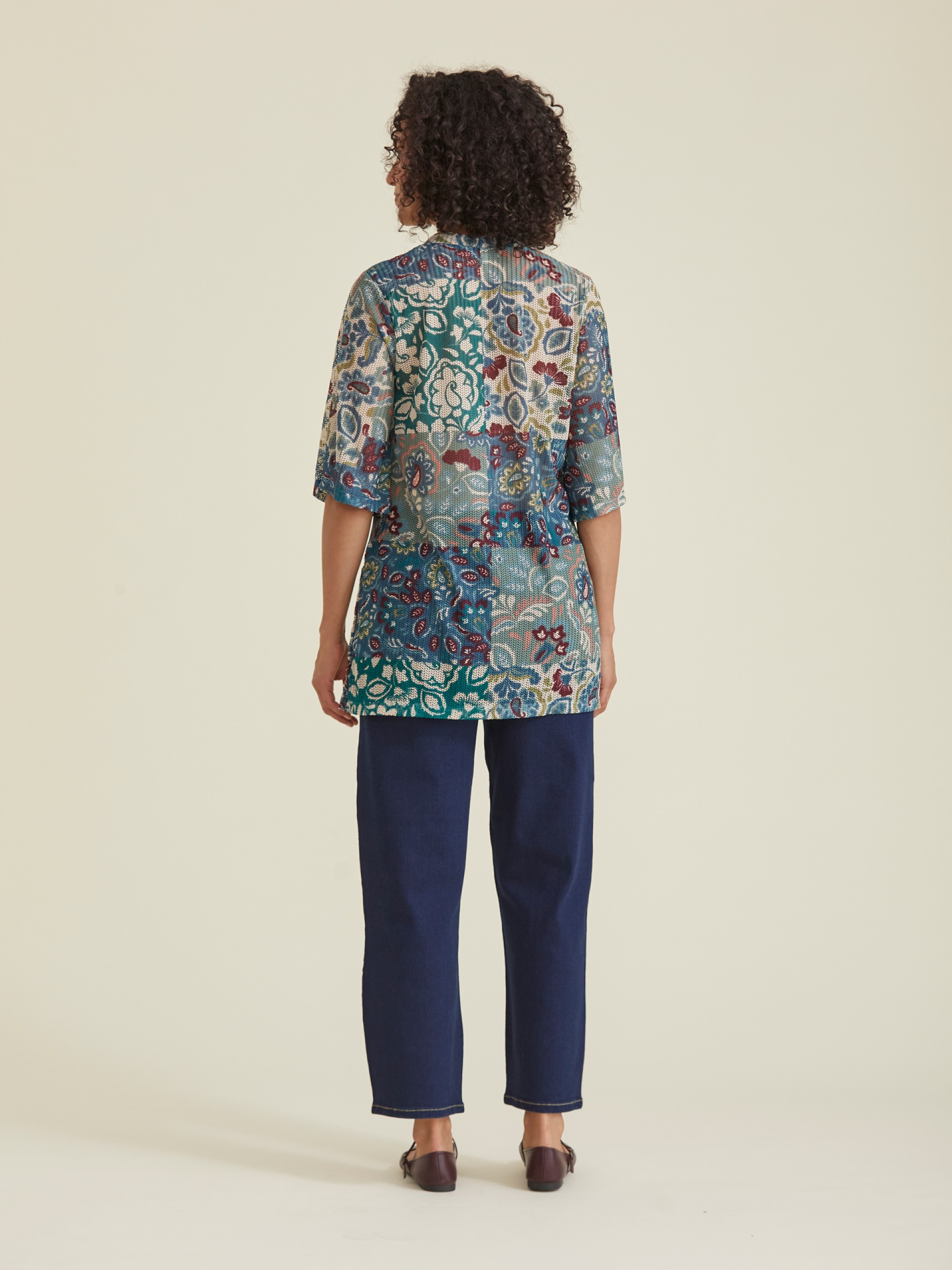 Tunica De Malha Perfurada Elastica