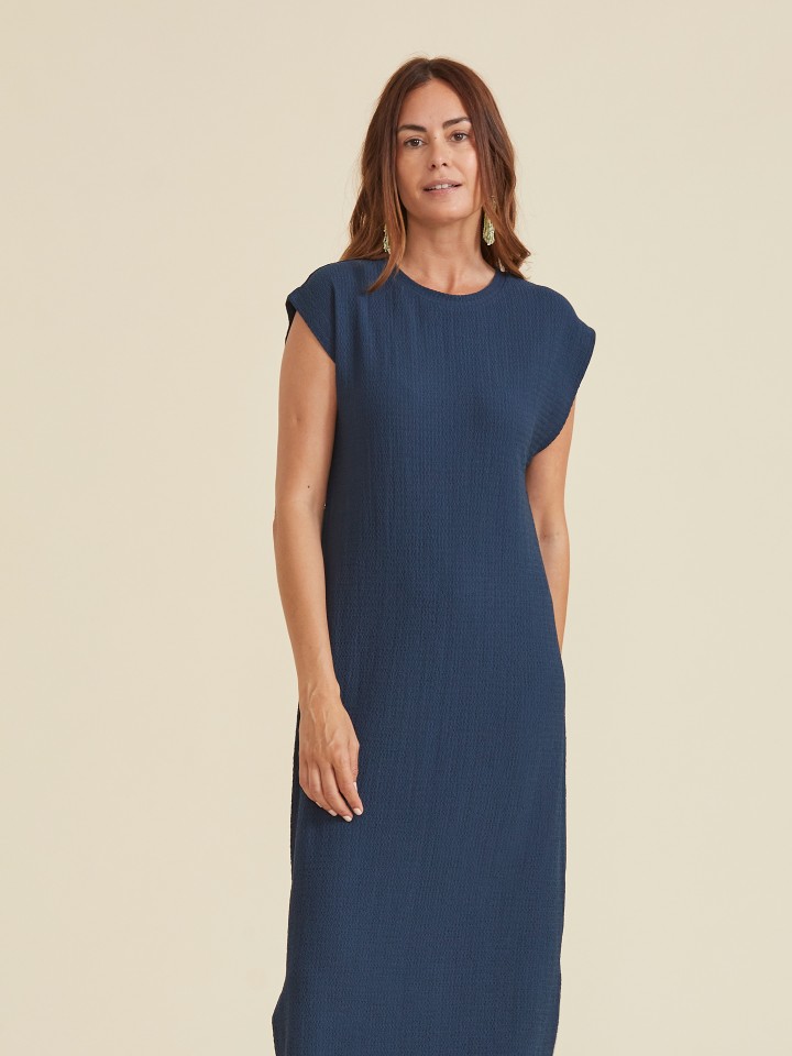 Vestido Midi Solido