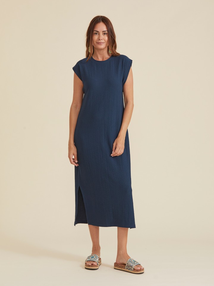 Vestido Midi Solido