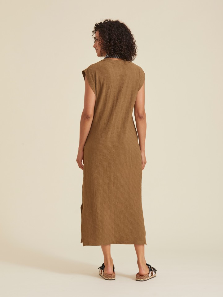 Vestido Midi Solido
