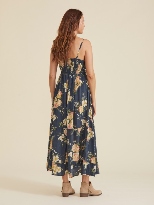 Vestido Floral Azul Vestido Floral Azul
