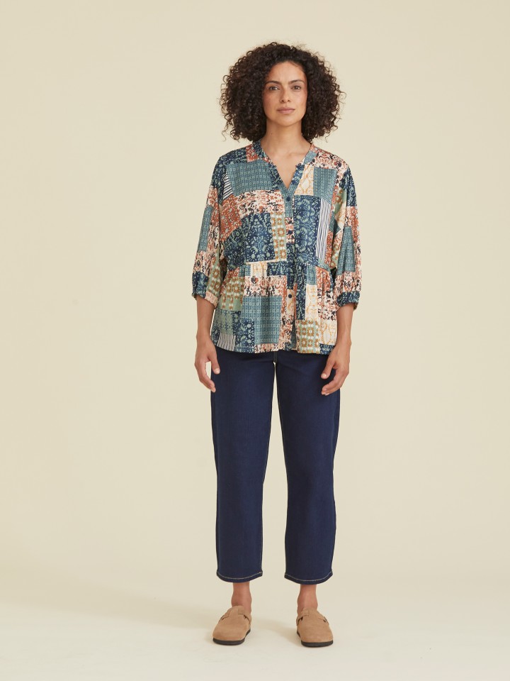 Blusa Patchwork