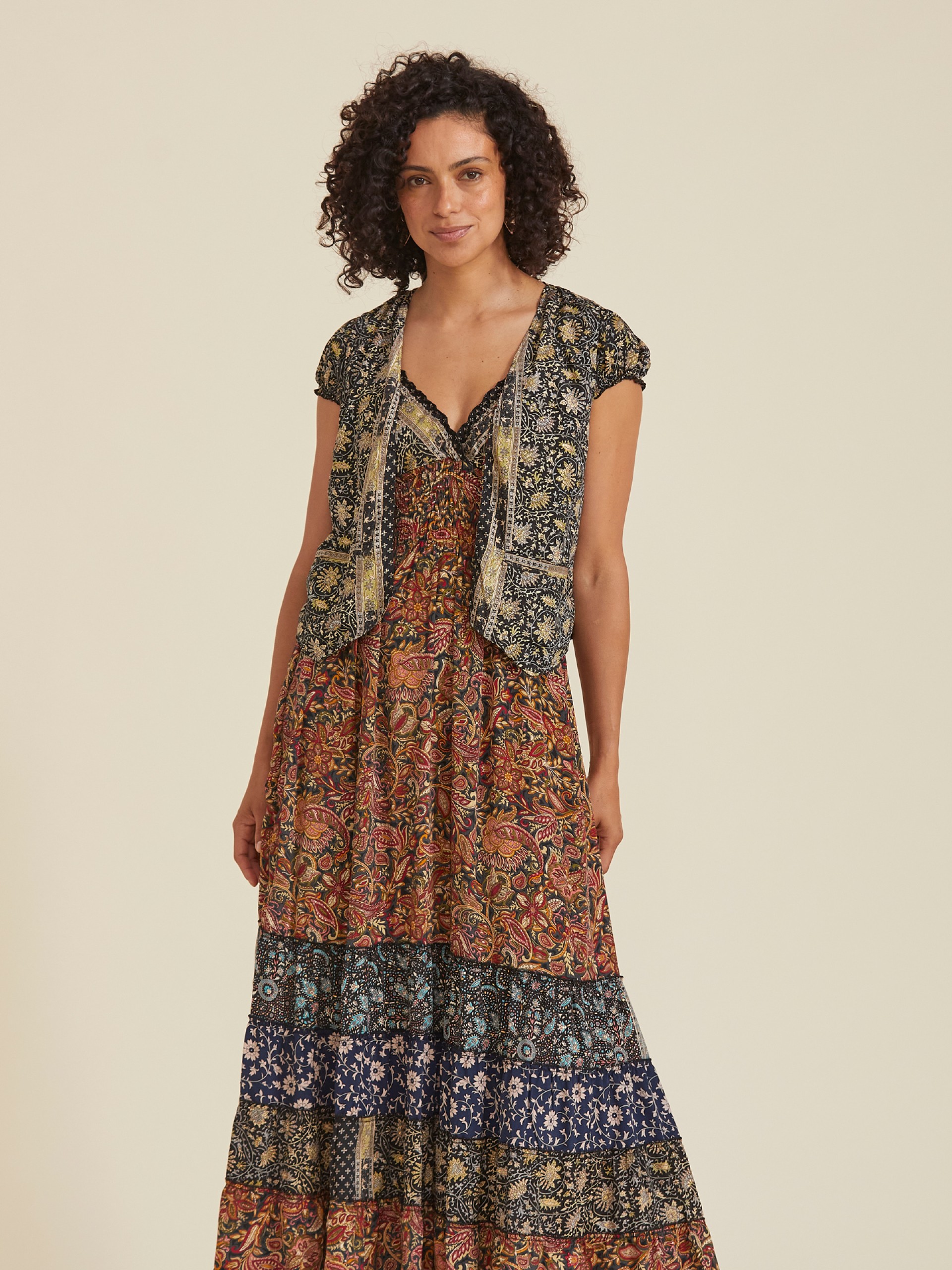 Colete Estampado Etnico