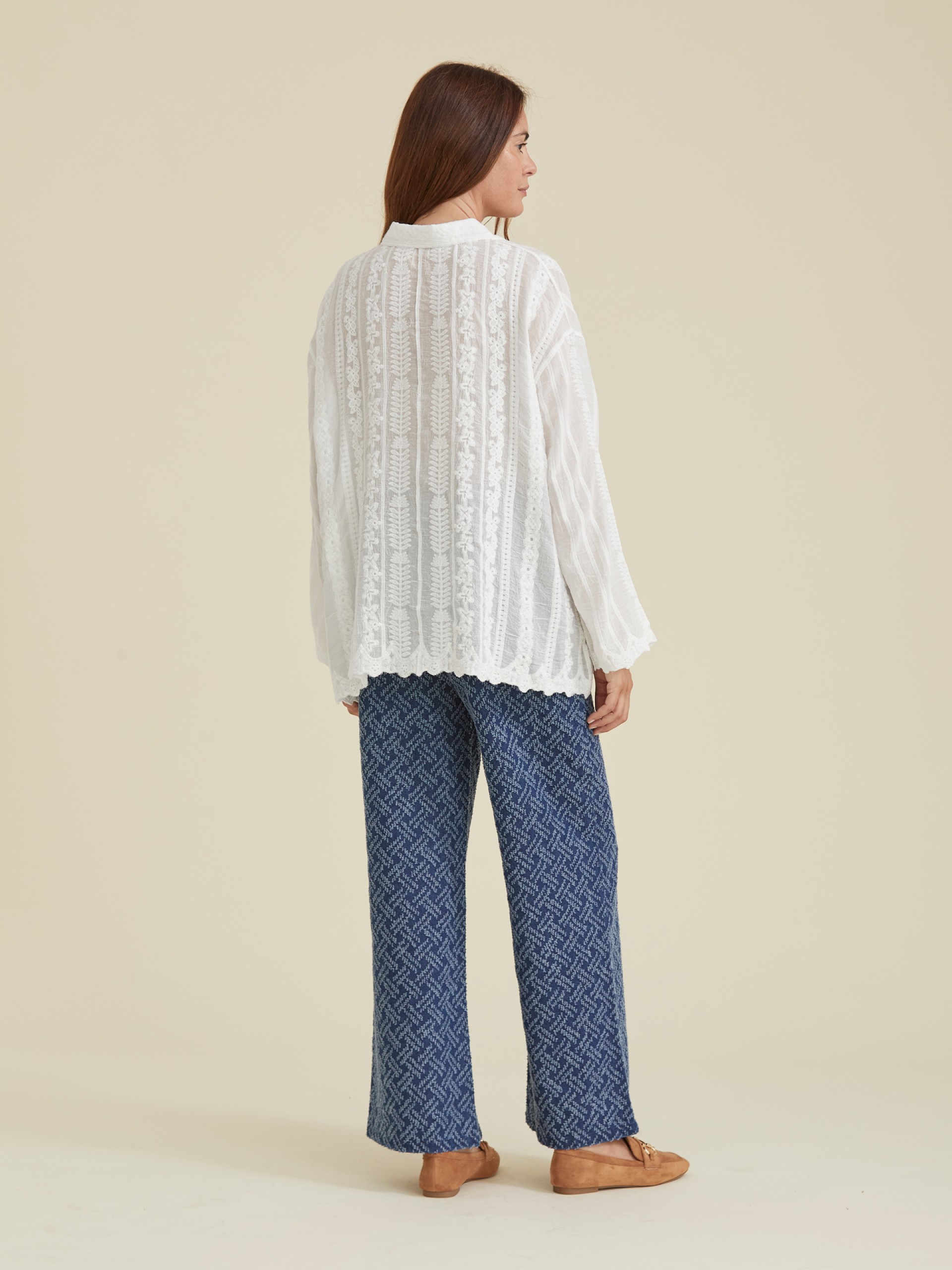 Camisa Bordada Solidas