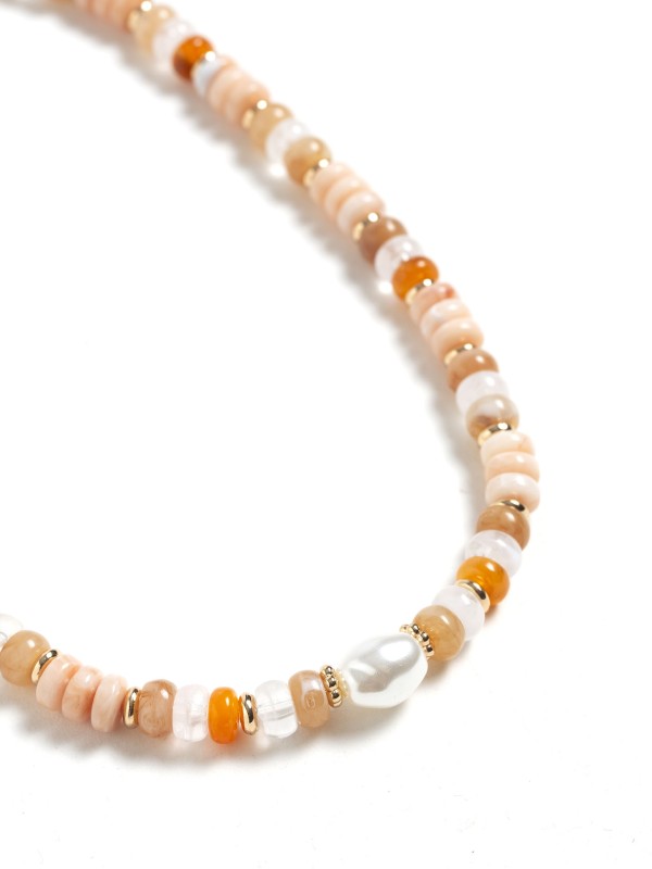 Colar Curto Laranja