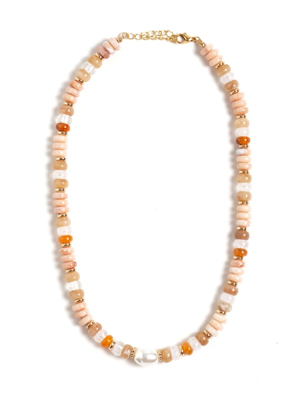 Colar Curto Laranja