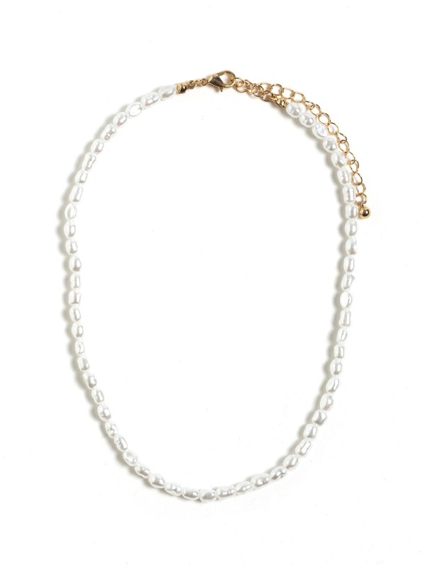 Colar Curto Perolas