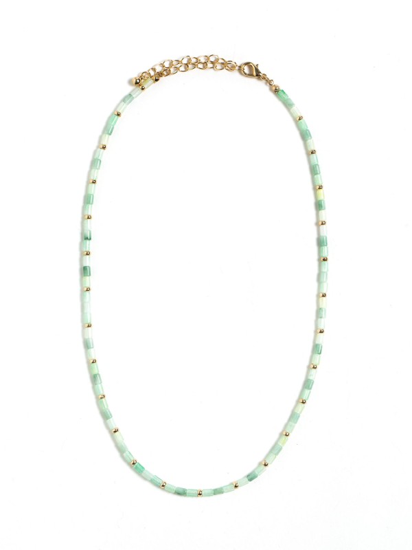 Colar Azul Missangas