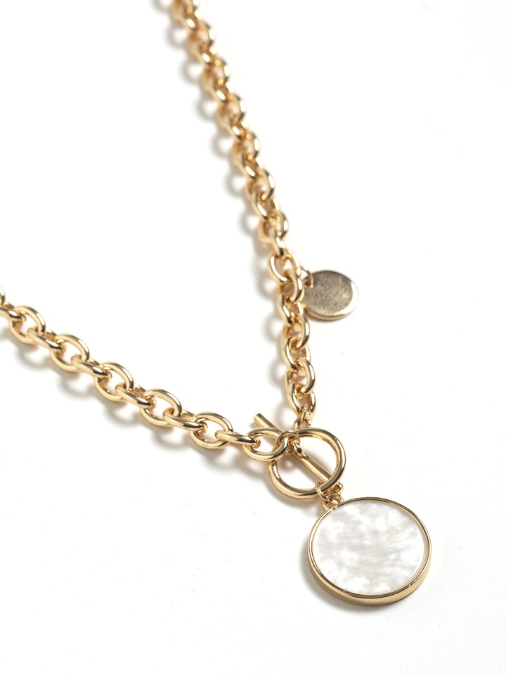 Colar Curto Dourado