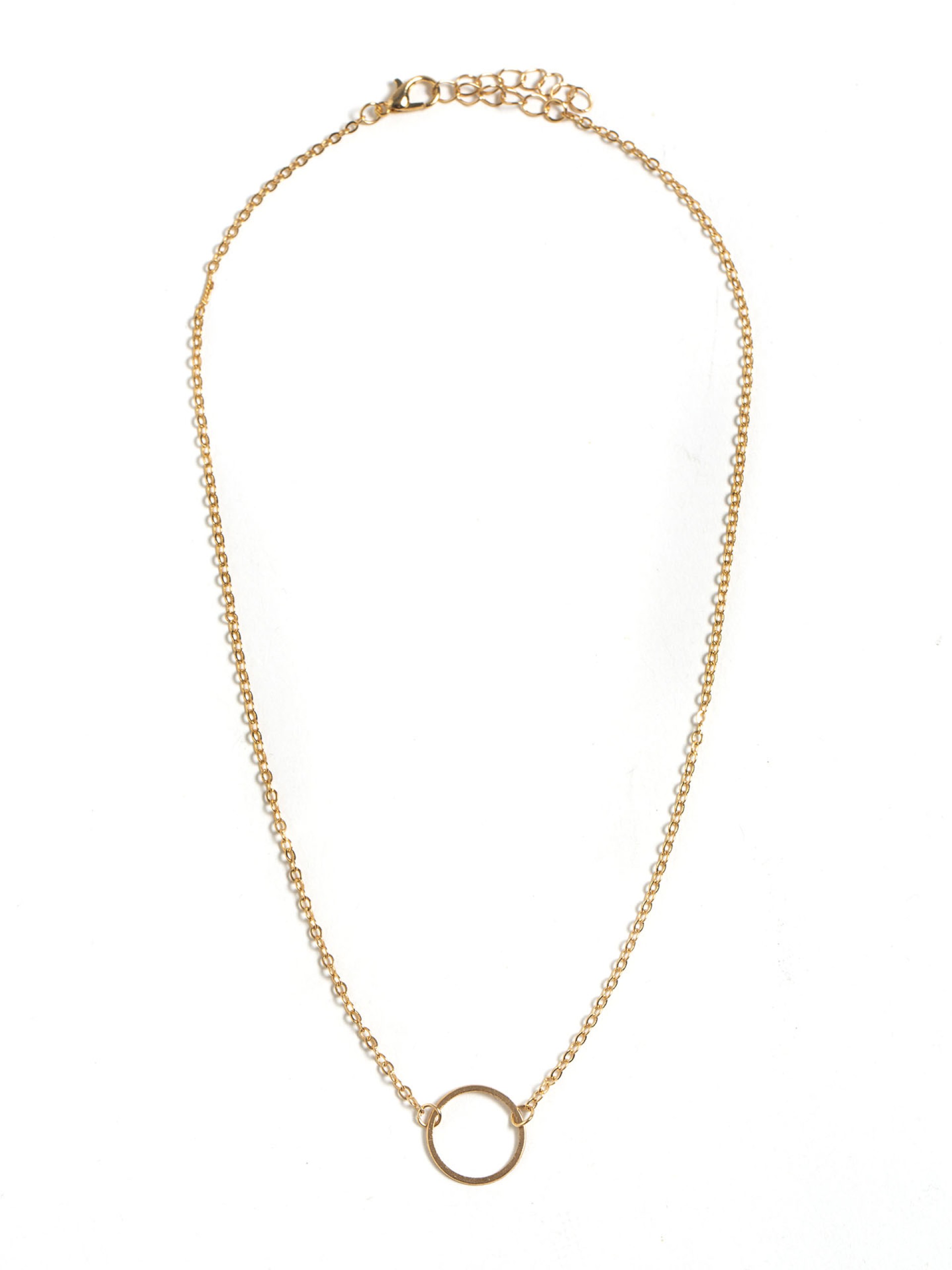 Colar Fino Aco Inoxidavel Dourado