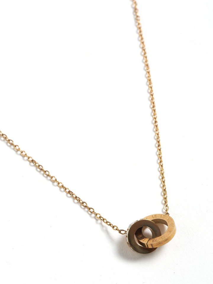 Colar Aco Inoxidavel Dourado