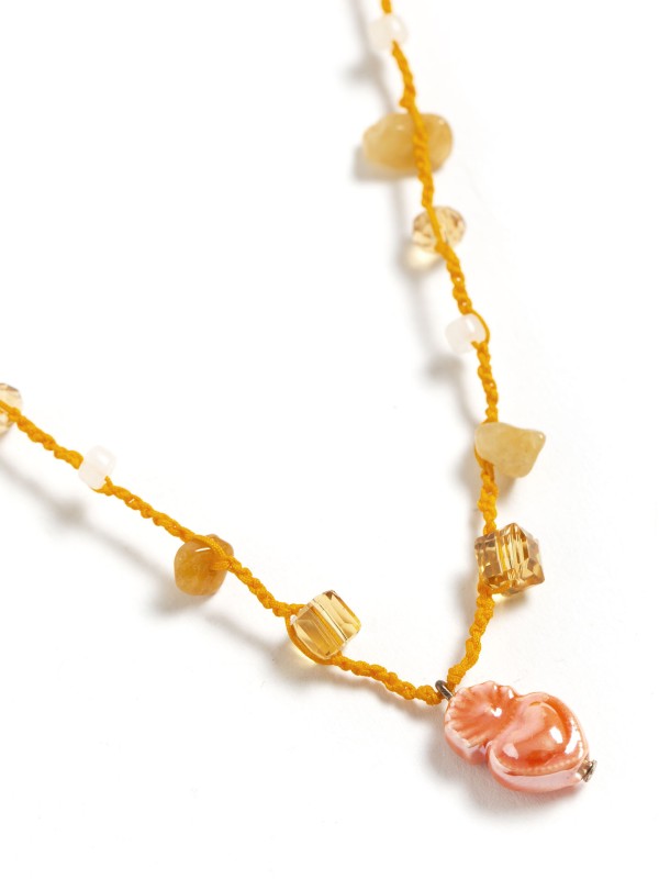 Colar Laranja Ambar