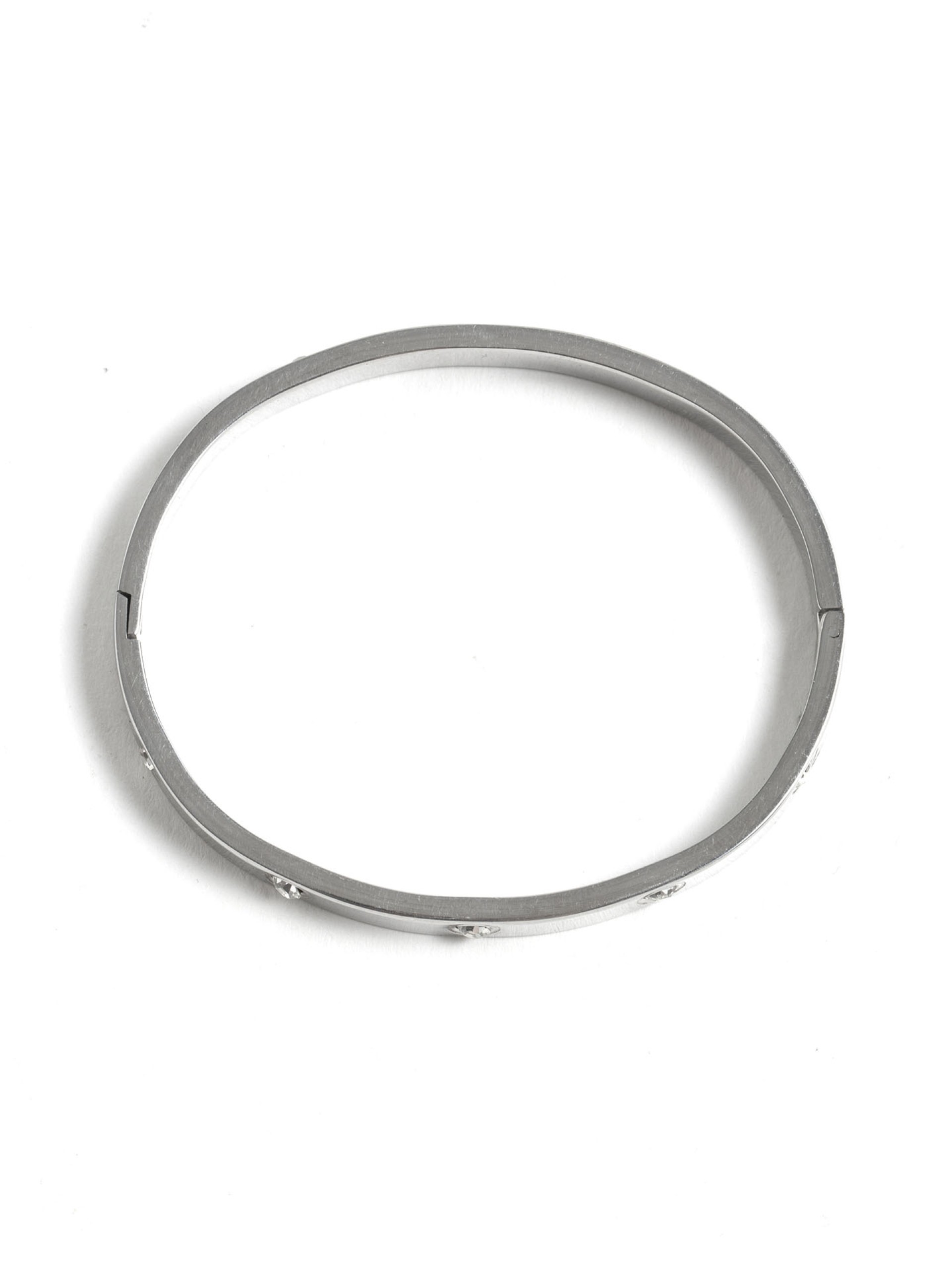 Pulseira Aco Inoxidavel Prateada