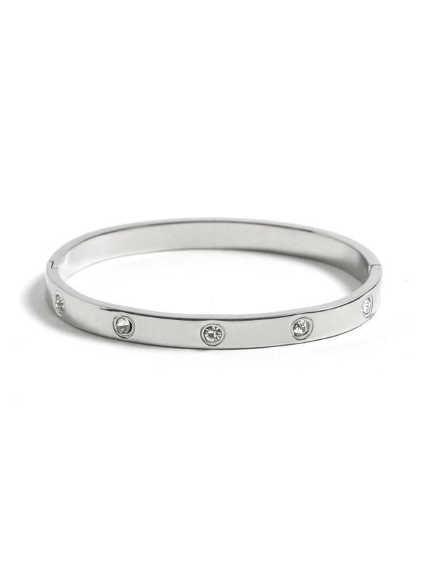 Pulseira Aco Inoxidavel Prateada